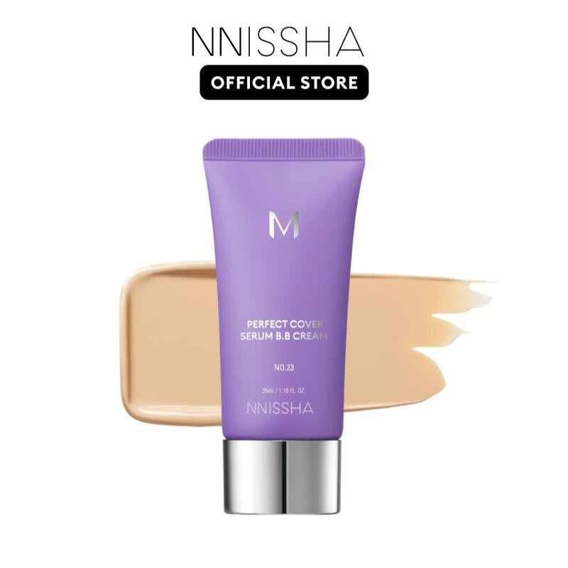 🔥Perfect Cover Serum BB Cream (35ml) - Bifida Ferment Lysate Serum-Infused BB Cream for Anti-Aging Skin Rejuvenation, Skin Tint, Tinted Moisturizer, Skin Care Foundation Makeup,Superfood Complex,Glass Skin CardiBB OGBB PurpleBB✨