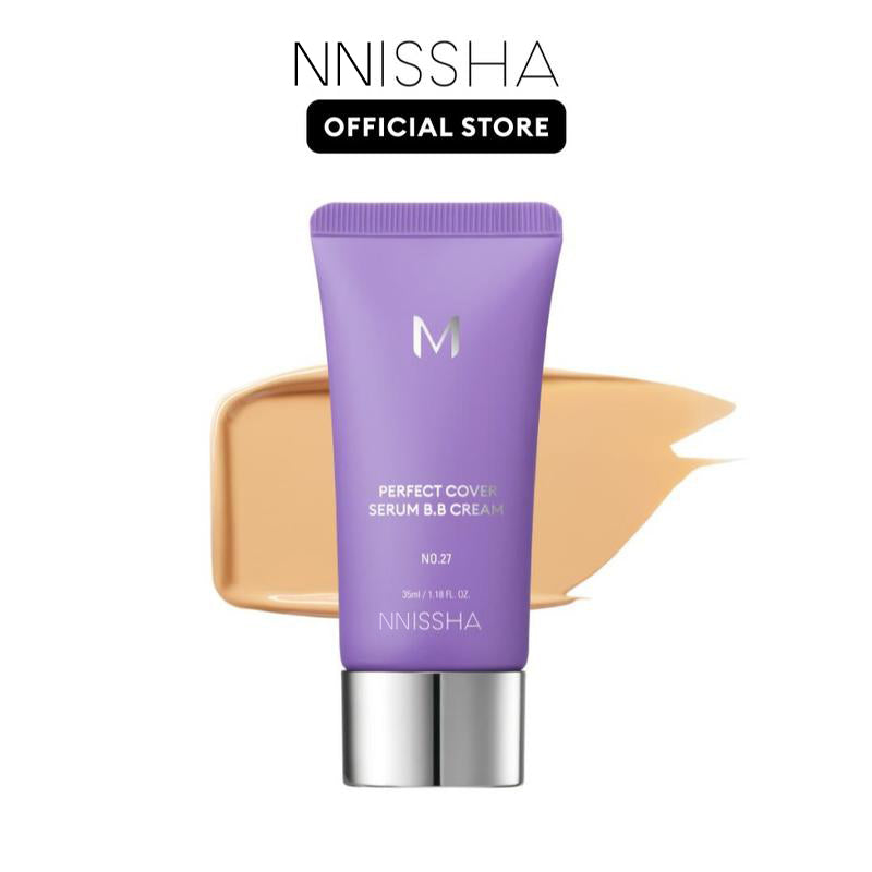 🔥Perfect Cover Serum BB Cream (35ml) - Bifida Ferment Lysate Serum-Infused BB Cream for Anti-Aging Skin Rejuvenation, Skin Tint, Tinted Moisturizer, Skin Care Foundation Makeup,Superfood Complex,Glass Skin CardiBB OGBB PurpleBB✨