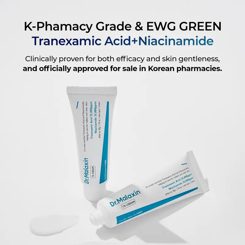 TX Cream 50ml Nano-sized Tranexaminc Acid for Dark Spots & Hyperpigmentation