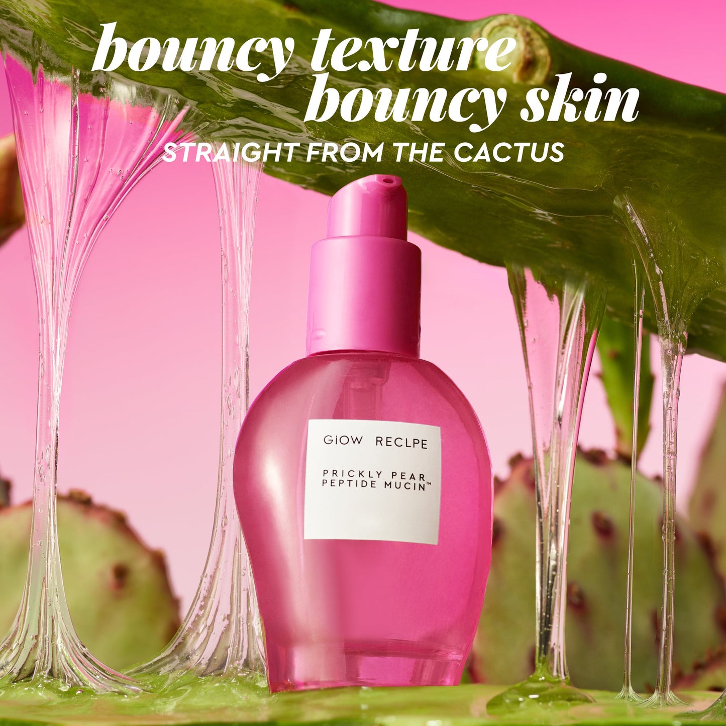 🔥Prickly Pear Peptide Mucin✨ This vegan “snail" mucin serum delivers visible bounce & deep hydration with 81%cactus-derived mucin + bio-active peptides for supple, smooth, resilient skin.✨.