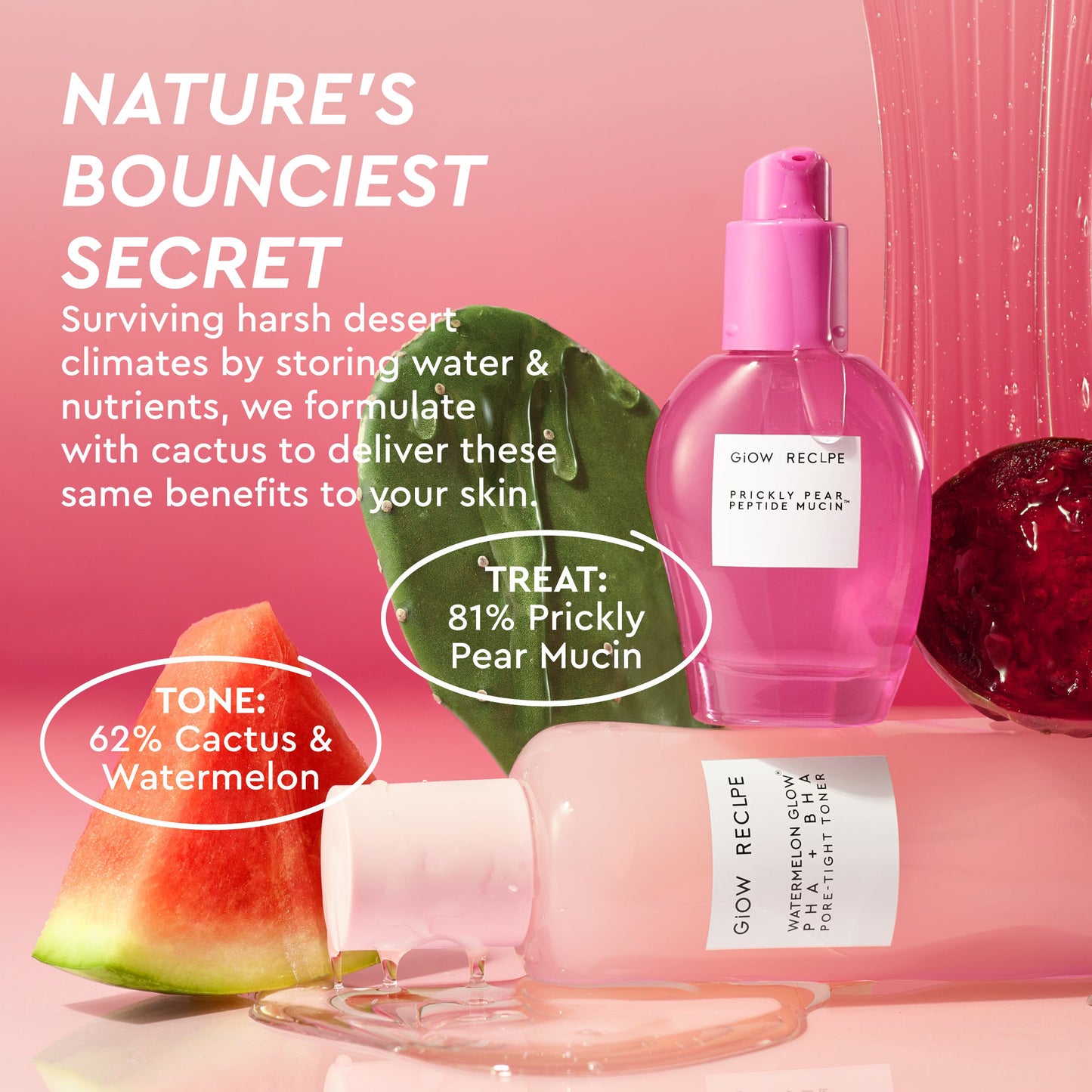 🔥Prickly Pear Peptide Mucin✨ This vegan “snail" mucin serum delivers visible bounce & deep hydration with 81%cactus-derived mucin + bio-active peptides for supple, smooth, resilient skin.✨.