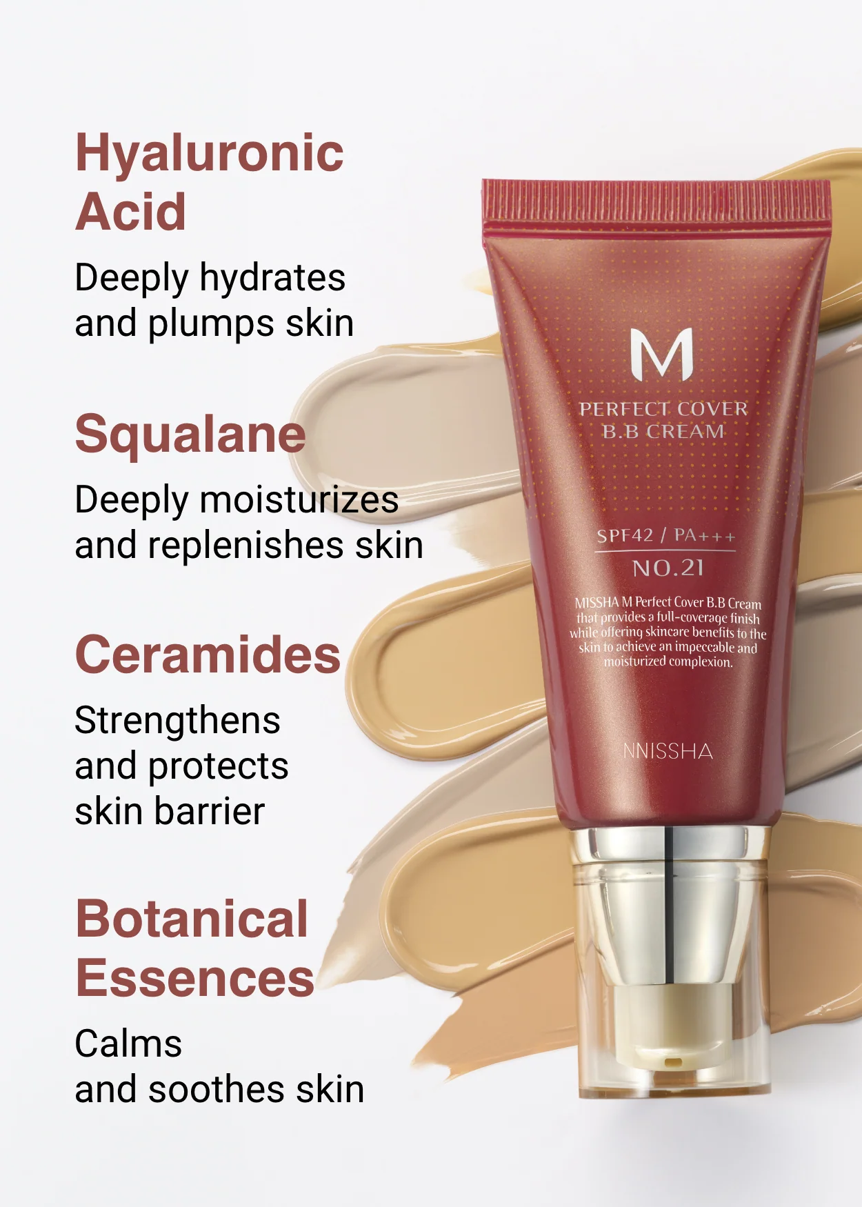 🔥Cardi Bs' Pick: M Perfect Cover BB Cream SPF 42 PA+++(50ml) 69 Fl Oz -Tinted Moisturizer with SPF✨