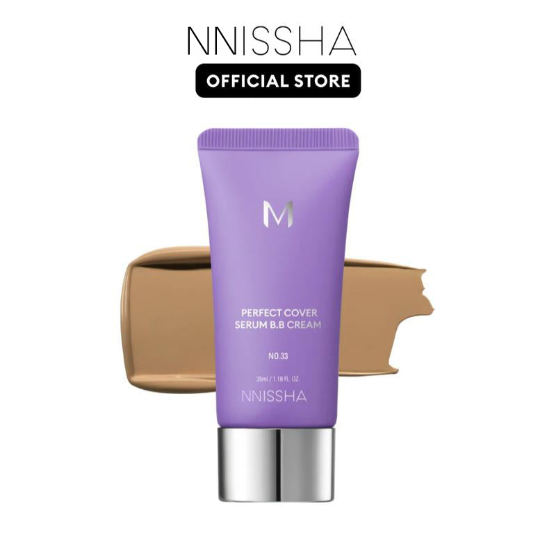 🔥Perfect Cover Serum BB Cream (35ml) - Bifida Ferment Lysate Serum-Infused BB Cream for Anti-Aging Skin Rejuvenation, Skin Tint, Tinted Moisturizer, Skin Care Foundation Makeup,Superfood Complex,Glass Skin CardiBB OGBB PurpleBB✨