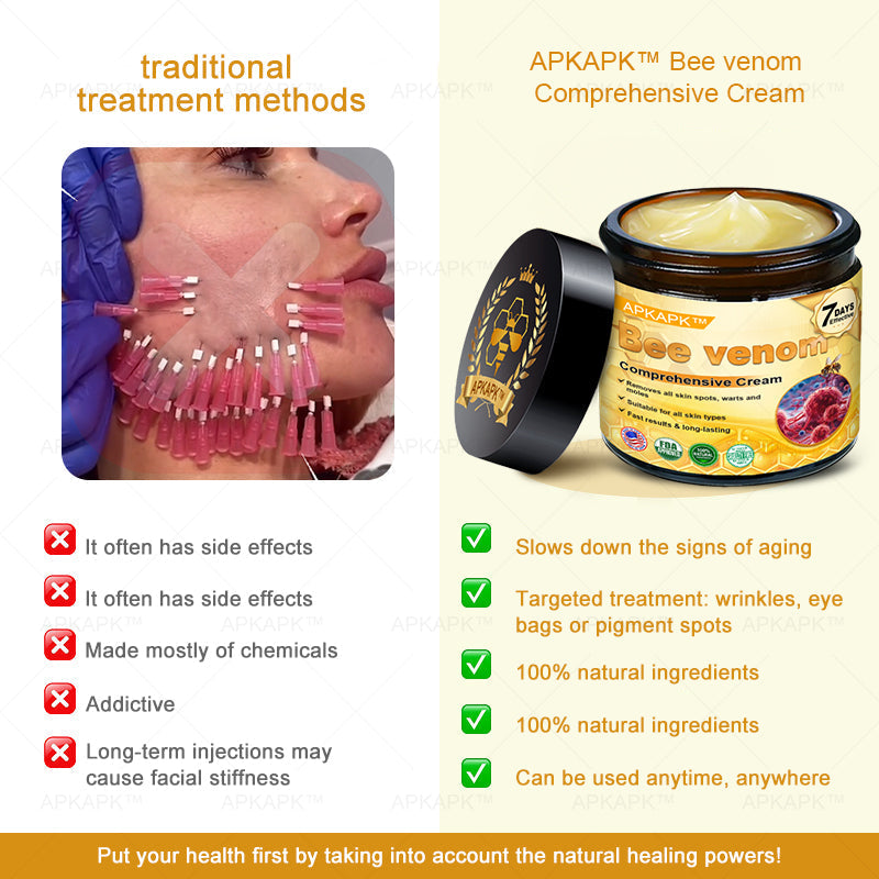 Made and Shipped from USA ✨ APKAPK® Bee venom Comprehensive Cream 🔥 LAST DAY 80% OFF 💎💎