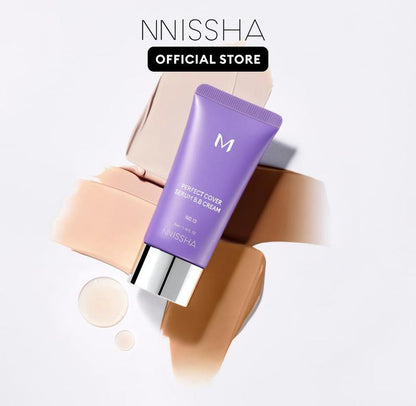🔥Perfect Cover Serum BB Cream (35ml) - Bifida Ferment Lysate Serum-Infused BB Cream for Anti-Aging Skin Rejuvenation, Skin Tint, Tinted Moisturizer, Skin Care Foundation Makeup,Superfood Complex,Glass Skin CardiBB OGBB PurpleBB✨